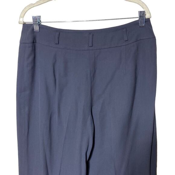 Talbots Women's Gray Mid-Rise Straight-Leg Ankle Casual Pants Size 10 - Picture 4 of 8